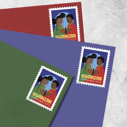 2022  usps  kwanzaa  stamps Sheets of 20