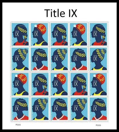 2022  usps  title  ix  forever  stamp Sheets of 20