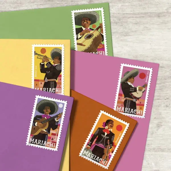 2022  USPS  Mariachi  Stamps Sheets of 20