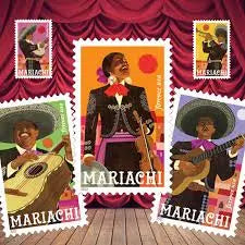2022  USPS  Mariachi  Stamps Sheets of 20