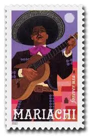2022  USPS  Mariachi  Stamps Sheets of 20
