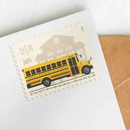 2023 USA School  Bus  Additional  Ounce  Stamps Sheets of 20