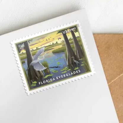 2023  USA  Florida  Everglades  Priority  Mail  Stamps Sheets of 4