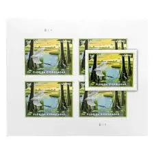 2023  USA  Florida  Everglades  Priority  Mail  Stamps Sheets of 4