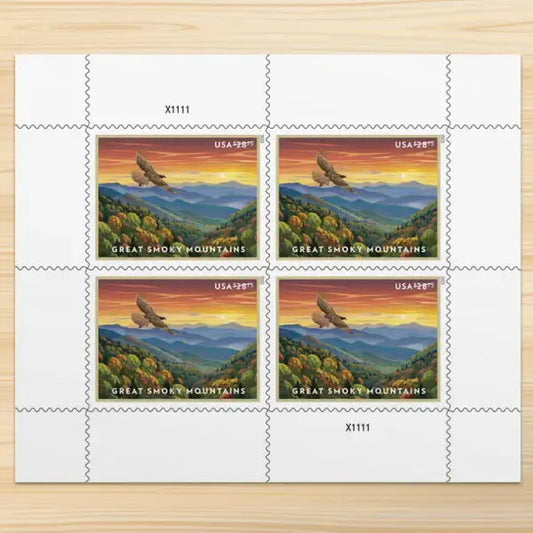 2023  USA  Great  Smoky  Mountains  Stamps Sheets of 4