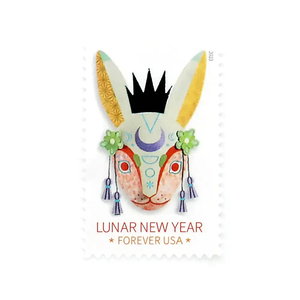 2023  usps  lunar  new  year  year  of  the  rabbit  stamps Sheets of 20