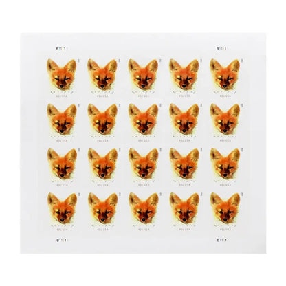 2023 USPS Red Fox Forever Stamp Sheets of 20