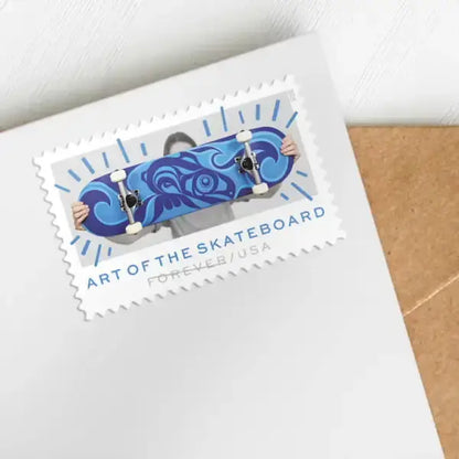 2023  USPS  Art  of  the  Skateboard  Stamps Sheets of 20