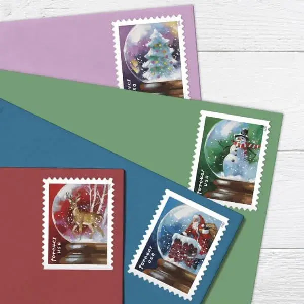 2023 USPS Snow Globes Stamp Sheets of 20
