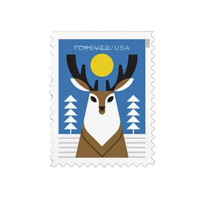 2023 USPS Winter Woodland Animals Forever Stamp Sheets of 20