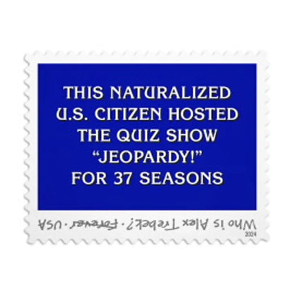 2024 US Alex Trebek Forever Stamps Sheets of 20