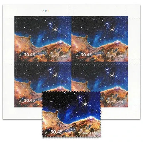 2024  us  cosmic  cliffs  stamp Sheets of 4