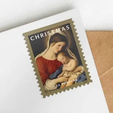 2024 usps Christmas Madonna and Child Forever Stamps Sheets of 20