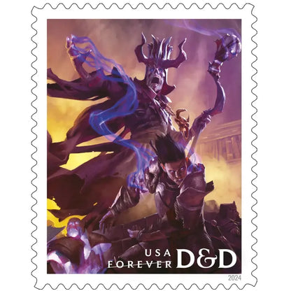 2024 forever stamps Dungeons & Dragons Sheets of 20