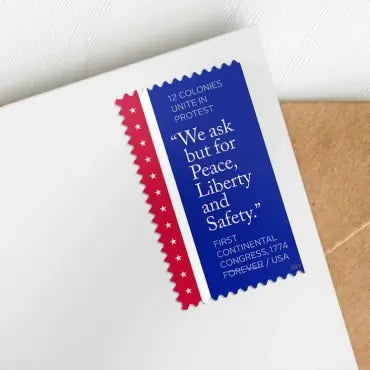 2024 USPS First Continental Congress, 1774 Forever Stamps Sheets of 20