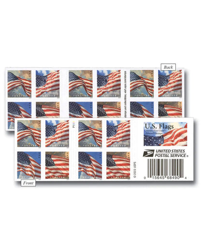 2024 usps us flags forever first class postage stamps Sheets of 20