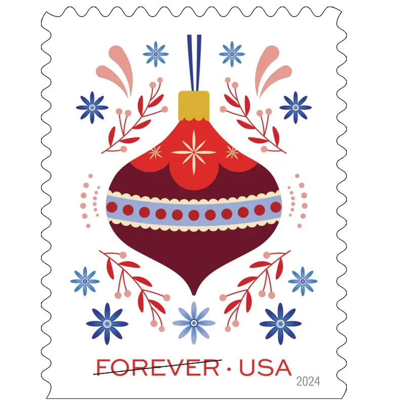 2024 Holiday Joy Forever Stamps Sheets of 20
