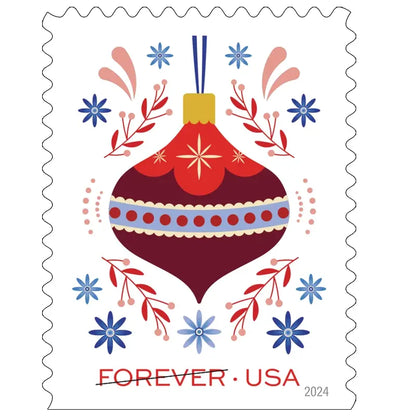 2024 Holiday Joy Forever Stamps Sheets of 20