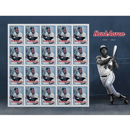 2024 Hank Aaron Forever Stamps Sheets of 20
