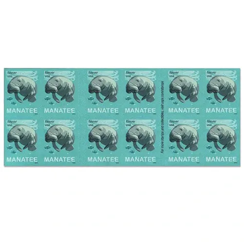 2024 USPS Save Manatees Forever Stamps Sheets of 20