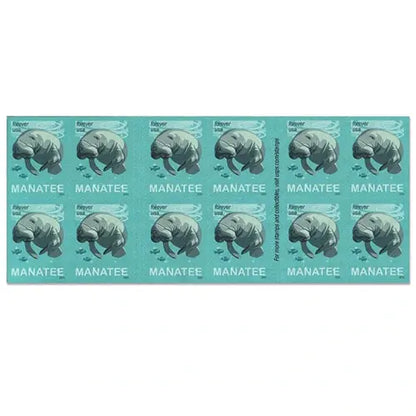 2024 USPS Save Manatees Forever Stamps Sheets of 20