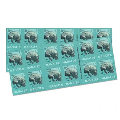 2024 USPS Save Manatees Forever Stamps Sheets of 20