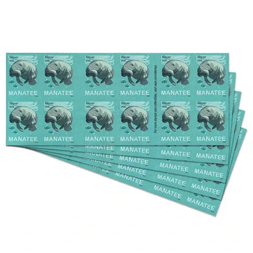 2024 USPS Save Manatees Forever Stamps Sheets of 20