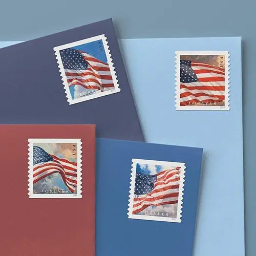 2024 USPS Forever American Flag Stamps roll of 100