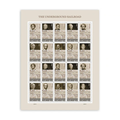 2024 Stamps - The Underground Railroad Sheets of 20