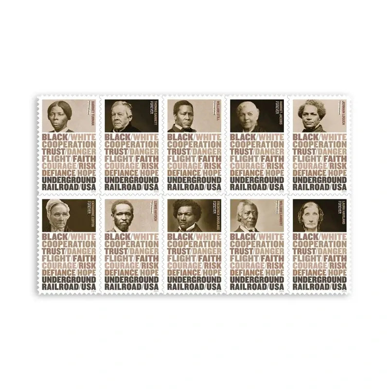 2024 Stamps - The Underground Railroad Sheets of 20