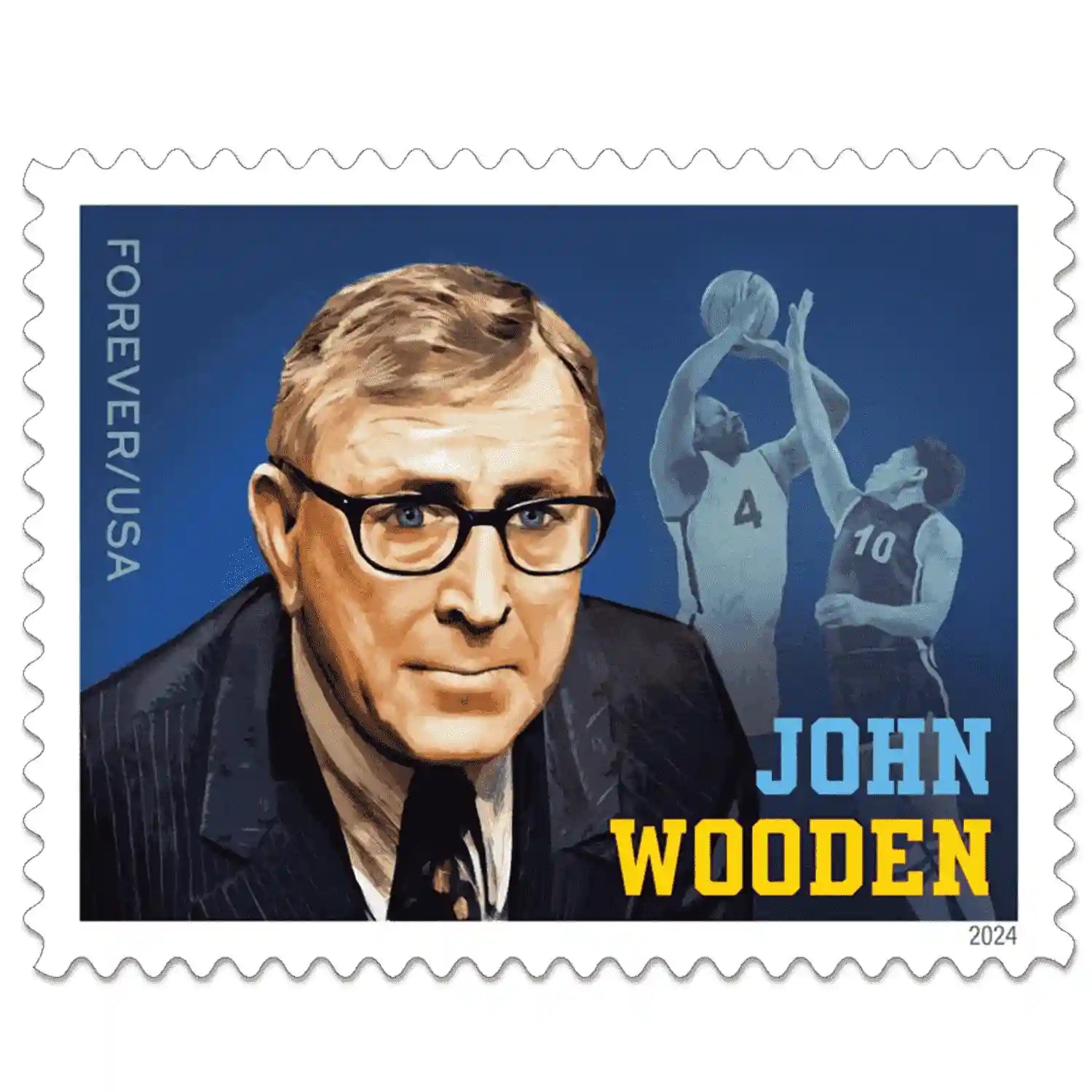 2024 U.S Forever Stamps - John Wooden Sheets of 20