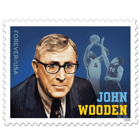 2024 U.S Forever Stamps - John Wooden Sheets of 20