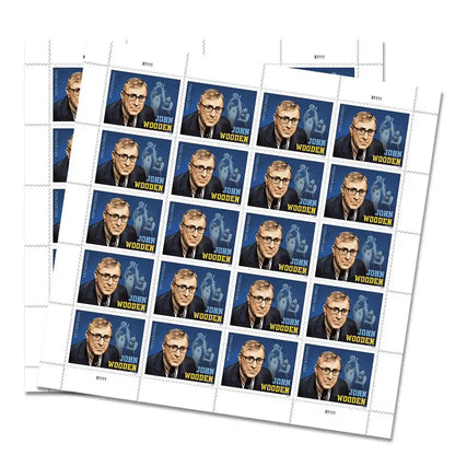 2024 U.S Forever Stamps - John Wooden Sheets of 20