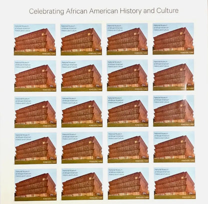2017 National Museum of African American History and Culture Stamps Sheets of 20