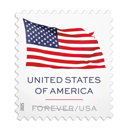 2025 US Flag  Stamp Booklet of 20