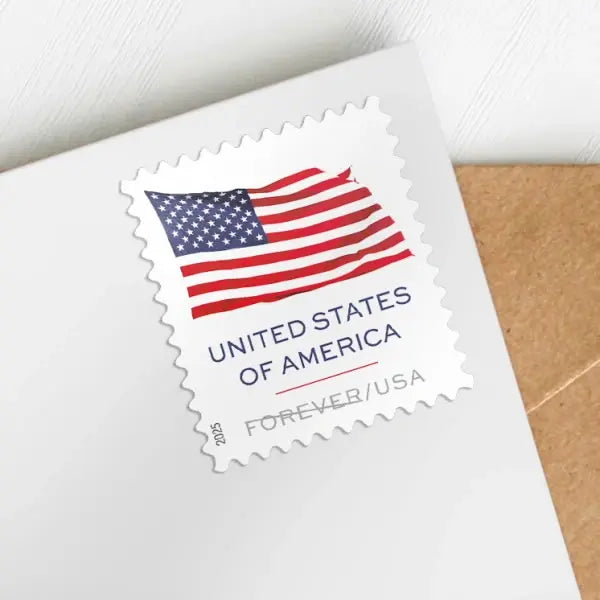 2025 USA Forever U.S. Flag - Booklet of 20 Mint