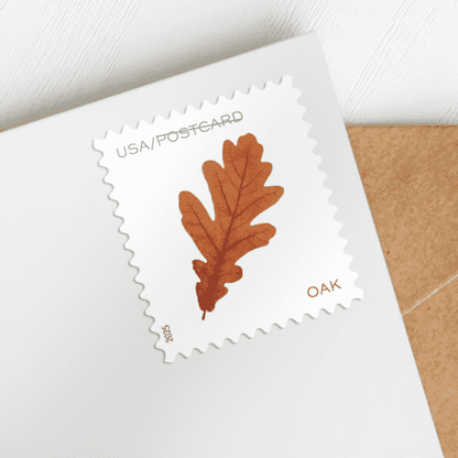 2025 Vibrant Leaves Postcard Stamps Sheets of 20