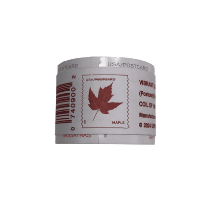 2025 Vibrant Leaves Postcard Stamps roll of 100