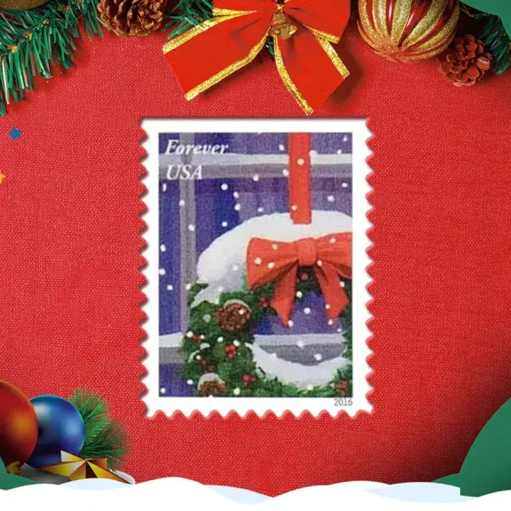 2016 USPS Holiday Windows Forever-Stamp Sheets of 20