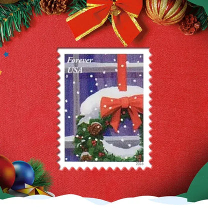 2016 USPS Holiday Windows Forever-Stamp Sheets of 20