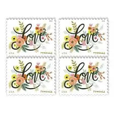 2018 Love Flourishes Forever US Stamps Sheets of 20