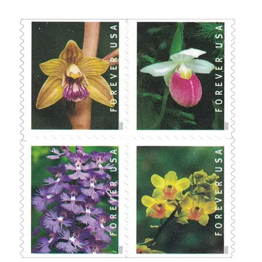 2020 Wild Orchids Forever Postage US Stamps Sheets of 20