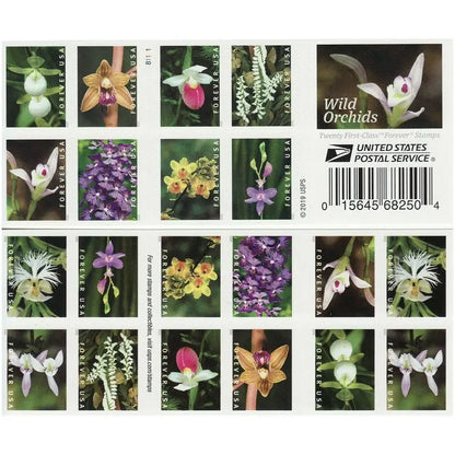 2020 Wild Orchids Forever Postage US Stamps Sheets of 20