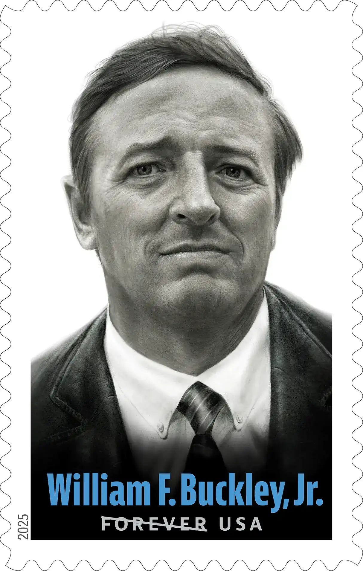 2025 William F. Buckley Jr. U.S. Stamp Sheets of 20