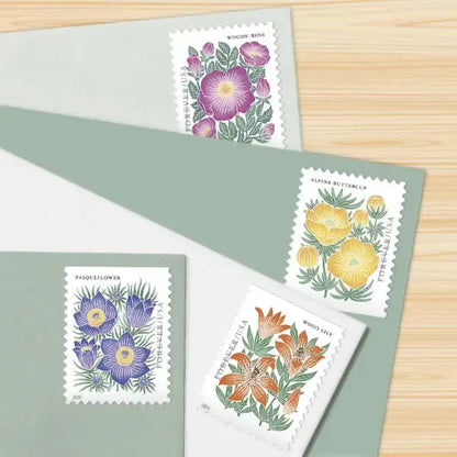 2022 Mountain Flora First-Class Forever US Stamps Sheets of 20