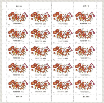 2022 Tulips Forever First Class Postage US Stamps Sheets of 20